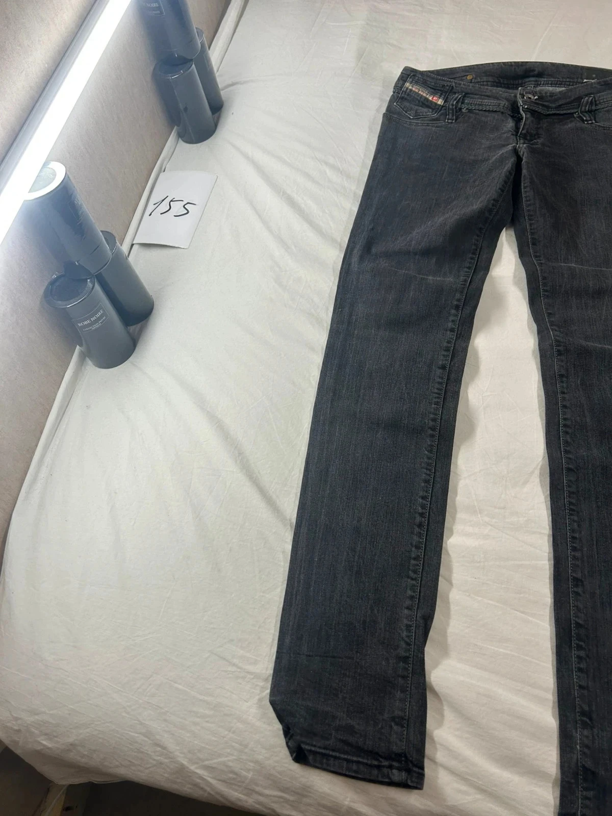 Jeans slim preto diesel – photo 3